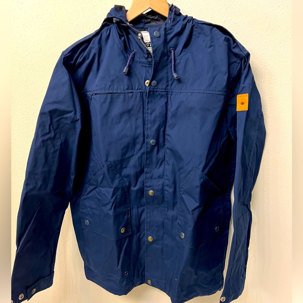 Penfield Hudson wax rain shell with hood